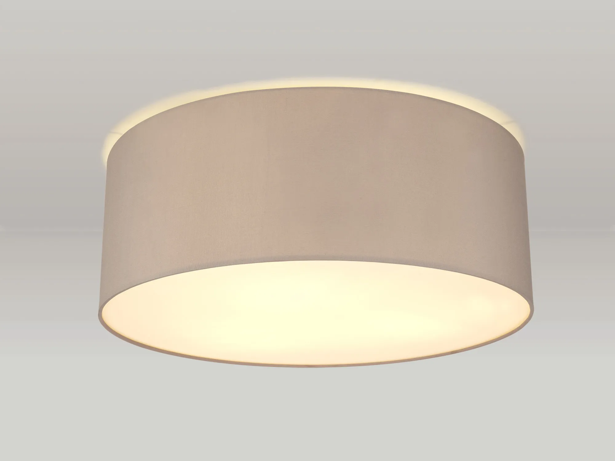 Baymont WH GR Ceiling Lights Deco Flush Fittings